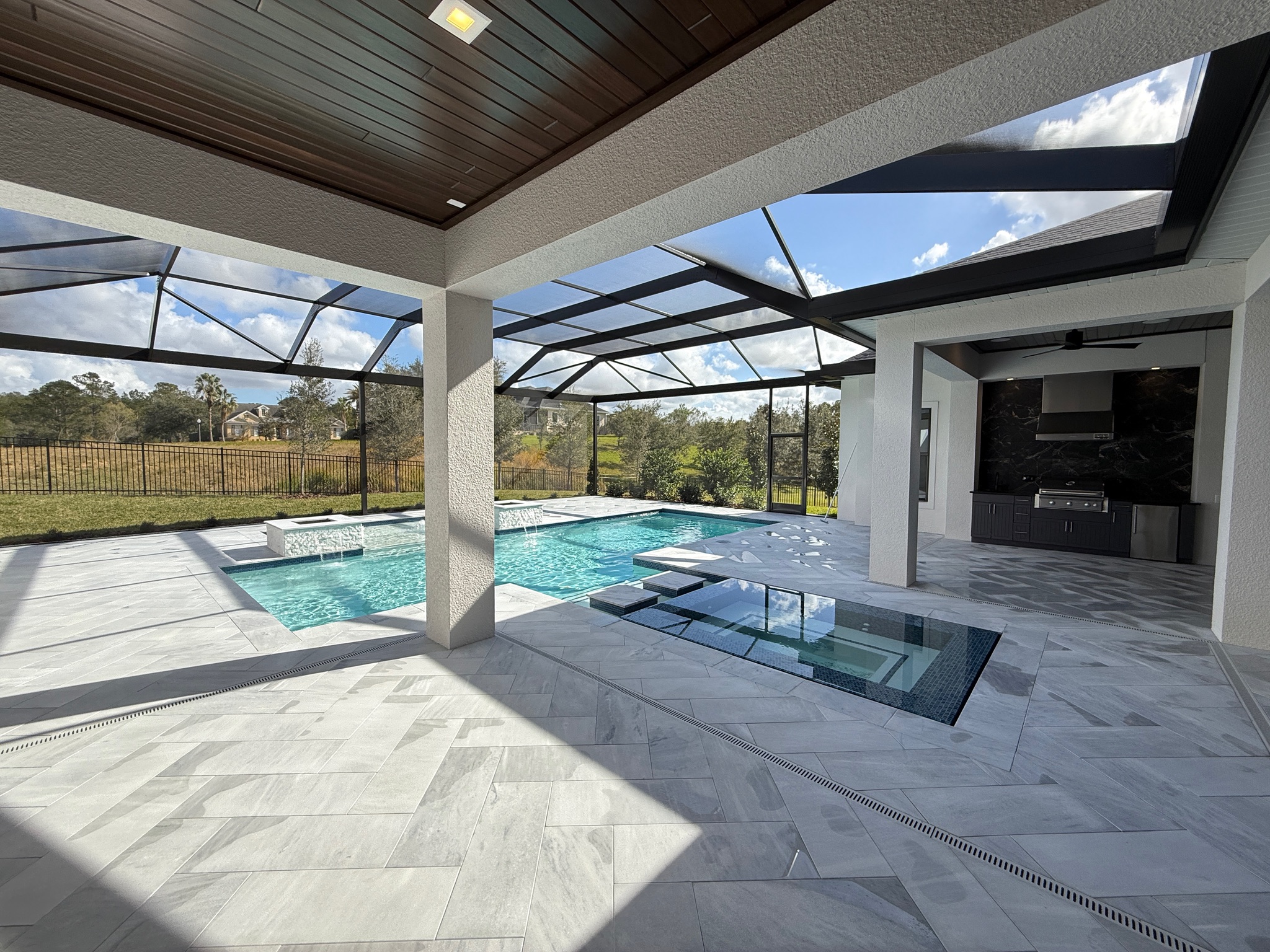 Brushed granite textured surface Tampa Bay