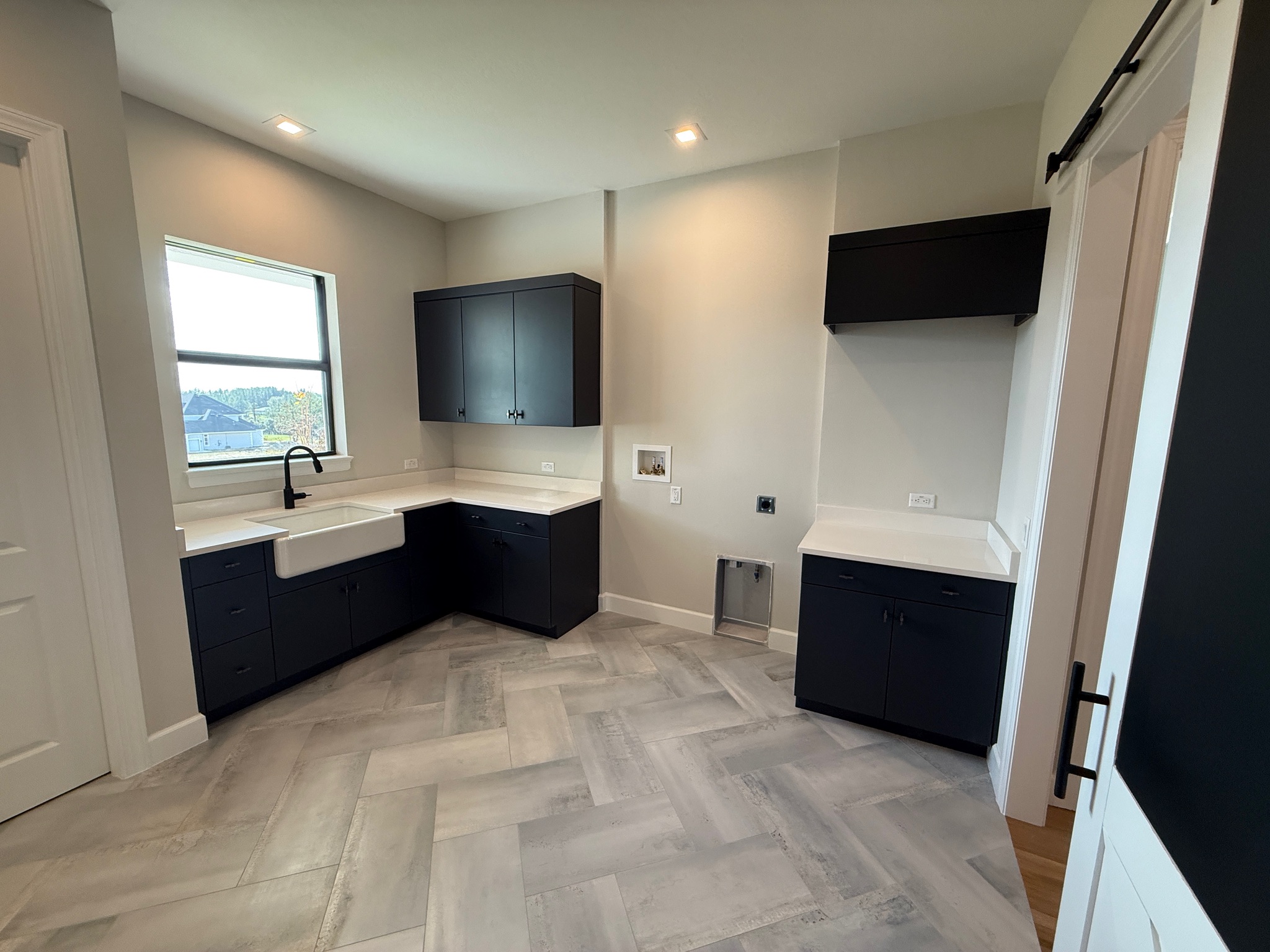 Home office marble desk surface