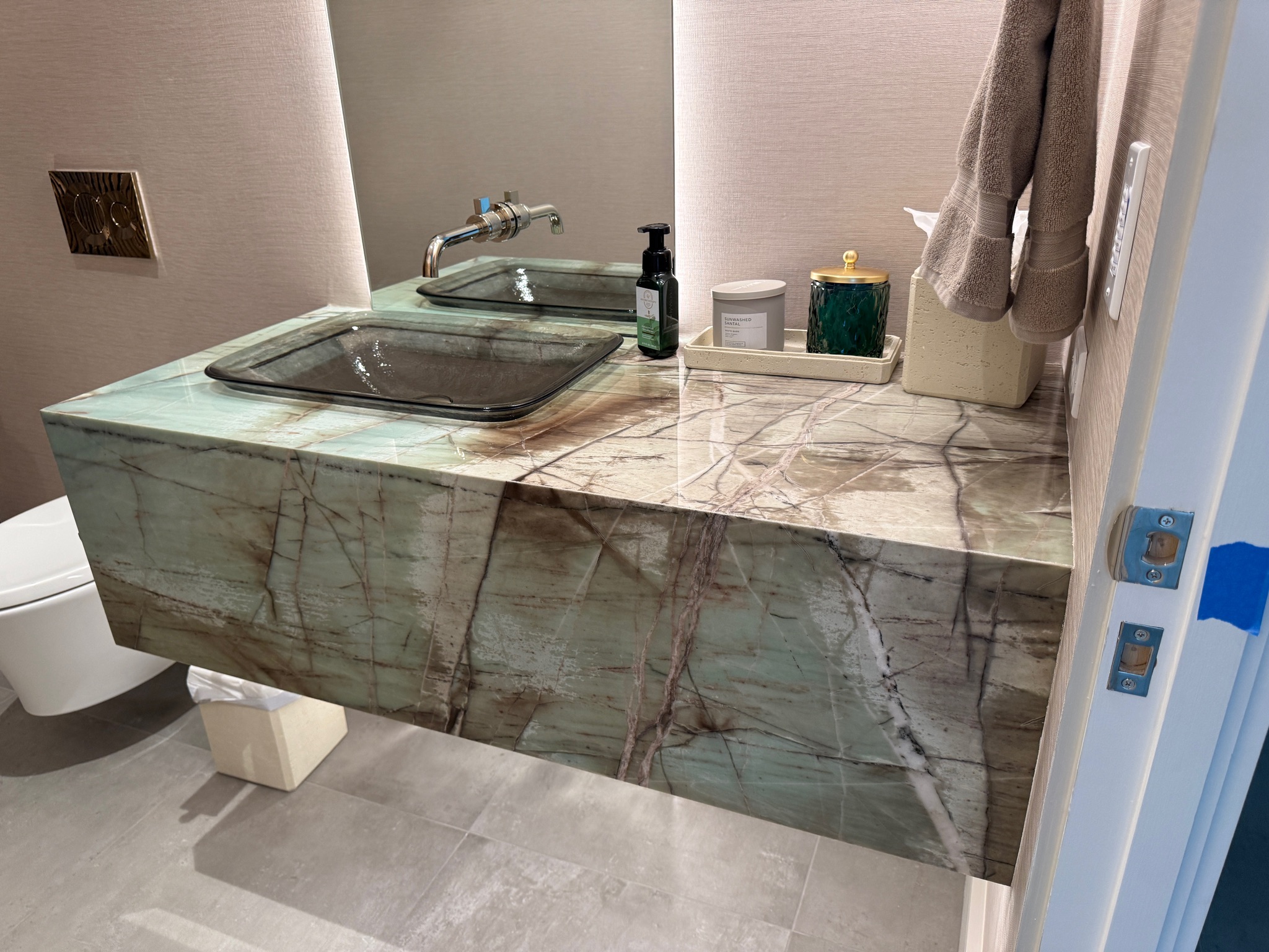 TV wall granite slab mounting Tampa Bay